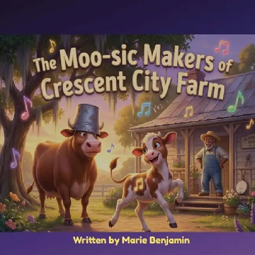 The Moo-sic Makers of Crescent City Farm by Marie P. Benjamin