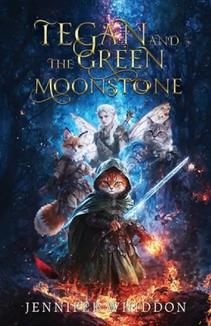 Tegan and the Green Moonstone by Jennifer Jill Whiddon
