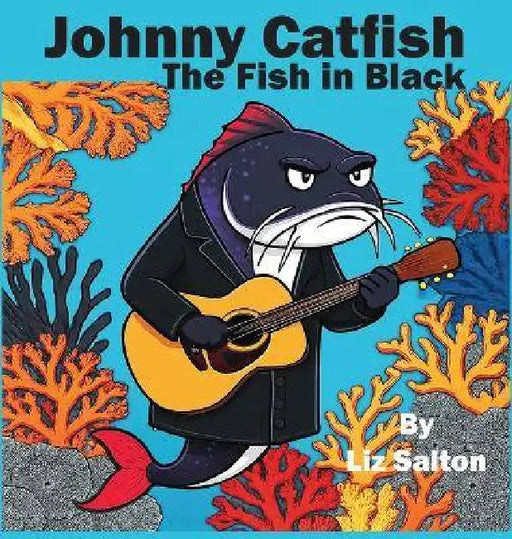 Johnny Catfish the Fish in Black by Liz Salton