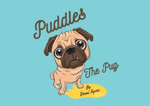 Puddles the Pug by Demi Fyrce