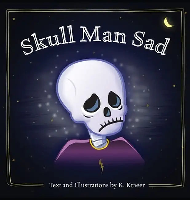 Skull Man Sad by Kevin Kraeer