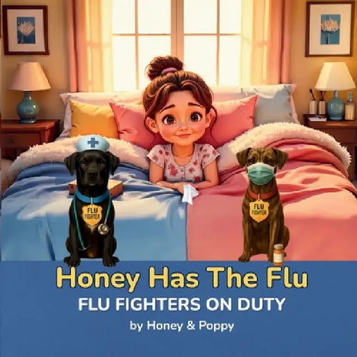 Honey Has the Flu: Flu Fighters on Duty by Honey and Poppy, Cynthia M. Monroe, Matthew Monroe
