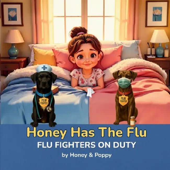 Honey Has the Flu: Flu Fighters on Duty by Honey and Poppy, Cynthia M. Monroe, Matthew Monroe