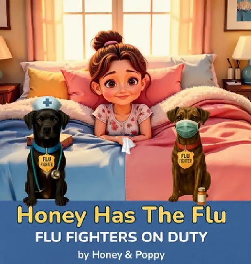 Honey Has the Flu: Flu Fighters on Duty by Honey and Poppy, Cynthia M. Monroe, Matthew Monroe