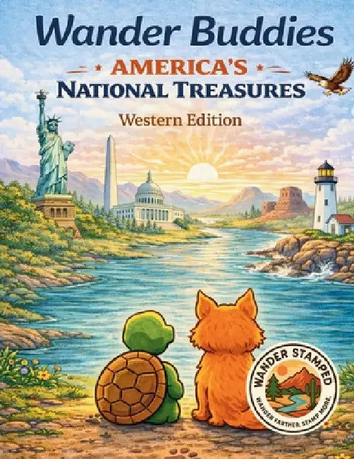 Wander Buddies: America's National Treasures - Western Edition by Wander Stamped