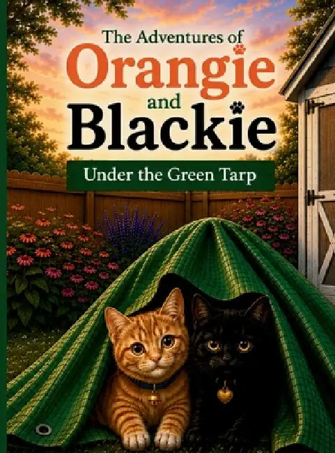 The Adventures of Orangie and Blackie: Under the Green Tarp by Sherrie Clark