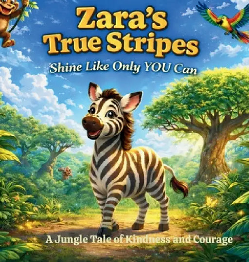 Zara's True Stripes - Shine Like Only You Can: A Jungle Tale of Kindness and Courage by Navadine Campbell-Cooper, Ashba Maryam