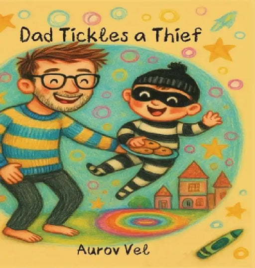 Dad Tickles a Thief by Aurov Vel