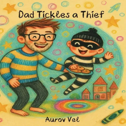 Dad Tickles a Thief by Aurov Vel