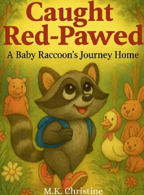 Caught Red-Pawed: A Baby Raccoon's Journey Home by M. K. Christine
