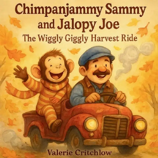 Chimpanjammy Sammy and Jalopy Joe-The Wiggly Giggly Harvest Ride by Valerie Critchlow