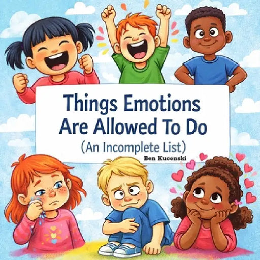 Things Emotions are Allowed to Do (An Incomplete List) by Ben Kucenski