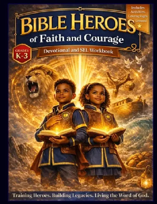 Bible Heroes of Faith and Courage: Devotional and SEL Workbook K-3 by Lokesia Howard