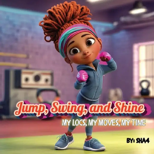 Jump, Swing, and Shine! My Locs, My Moves, My Time by Sha4 LLC, Sharyah D. Clark, Sanayah B. Clark