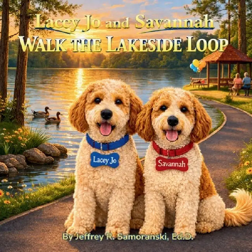 Lacey Jo and Savannah Walk the Lakeside Loop by Ed D. Jeffrey R. Samoranski