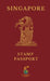 SINGAPORE Stamp Passport by Morales