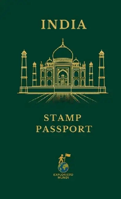 India: Stamp Passport by Morales