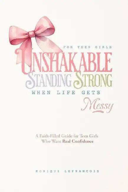 Unshakable- Standing Strong When Life Gets Messy: A Faith-Filled Guide for Teen Girls Who Want Real Confidence by Monique Lefrancois