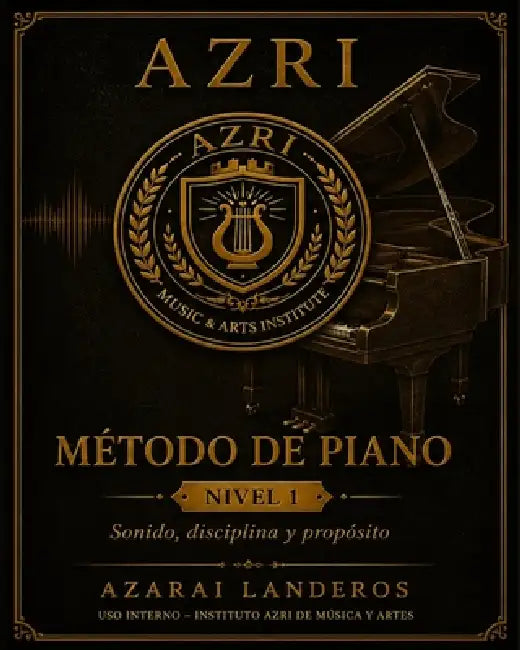 AZRI Music & Arts Institute: Metodo de Piano by Azarai Landeros