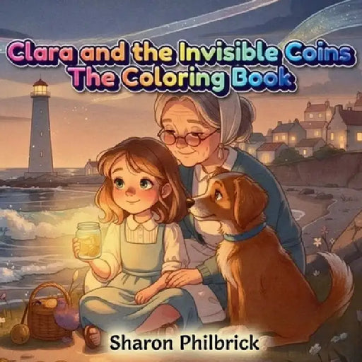 Clara and the Invisible Coins: The Coloring Book by Sharon Philbrick