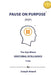 Pause on Purpose (POP) by Joseph Anand