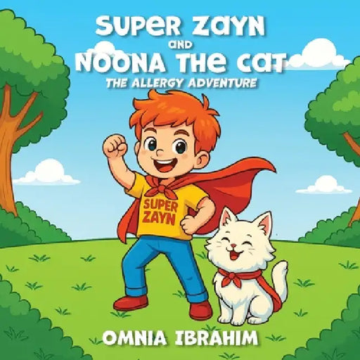 Super Zayn and Noona the Cat: The Allergy Adventure by Omnia Ibrahim