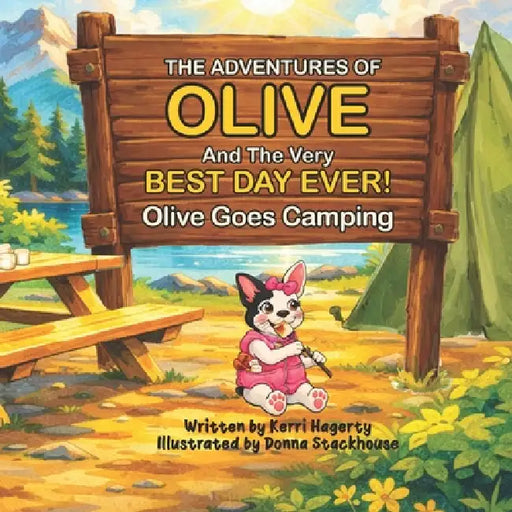 The Adventures of Olive and the Very Best Day Ever: Olive Goes Camping by Donna Stackhouse, Kerri Hagerty
