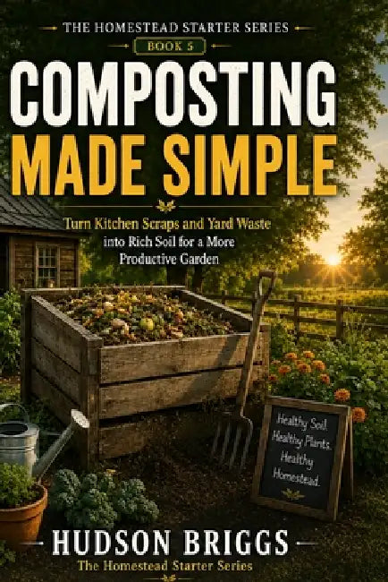 Composting Made Simple: Turn Kitchen Scraps and Yard Waste into Rich Soil for a More Productive Garden by Hudson Briggs
