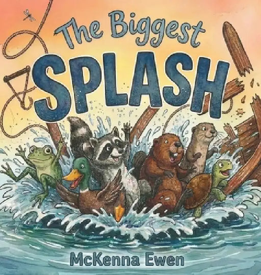 The Biggest Splash: A Rhyming Picture Book About Friendship and Teamwork for Kids by McKenna Ewen, McKenna Ewen