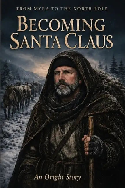 Becoming Santa Claus: An Origin Story by David M. Smith, Authentic Bearded Santa