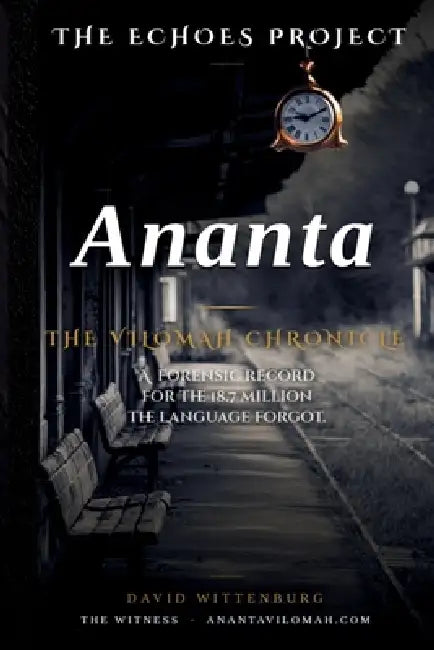 Ananta: The Vilomah Chronicle by David Wittenburg