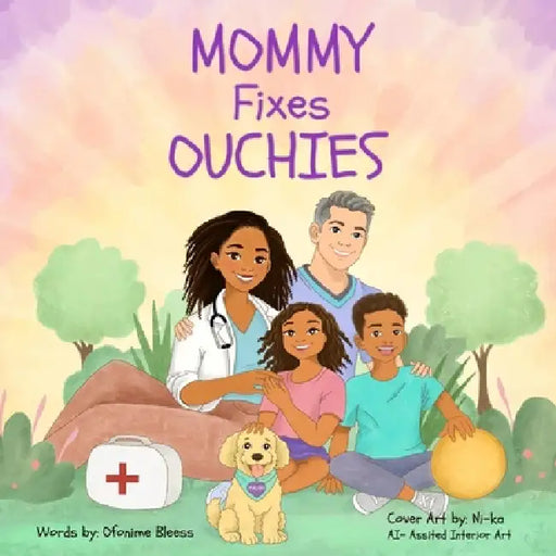 Mommy Fixes Ouchies: A Children's Book About Injuries, Feelings, and Feeling Safe Again by Ofonime A. Bleess
