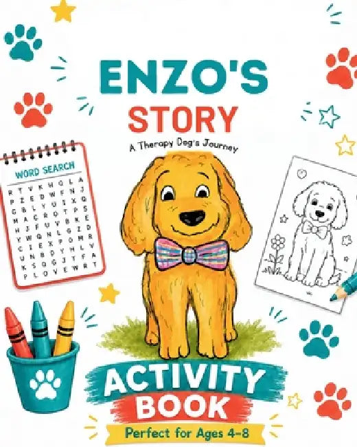 Enzo's Story - A Therapy Dog's Journey by Dana Tozzi