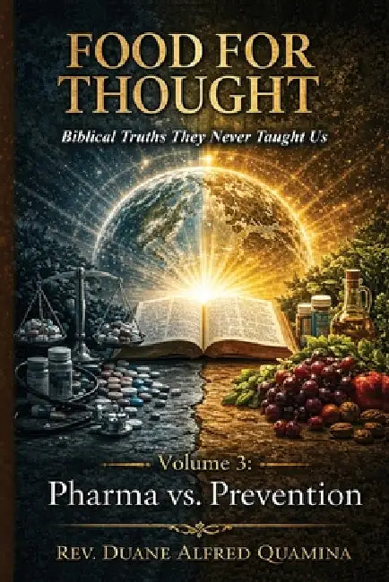 Food For Thought: Biblical Truths They Never Taught Us - Volume 3: Pharma vs. Prevention: Biblical Truths They Never Taught Us Pharma vs. Prevention by Duane A. Quamina