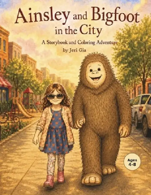Ainsley and Bigfoot in the City by Jeri Gia