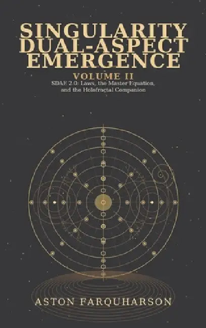 SINGULARITY DUAL-ASPECT EMERGENCE Volume II SDAE 2.0 Laws1 the Master Equation1 and the Holofractal Companion A Technical Metaphysical Companion to Si by Aston Gustavous Farquharson