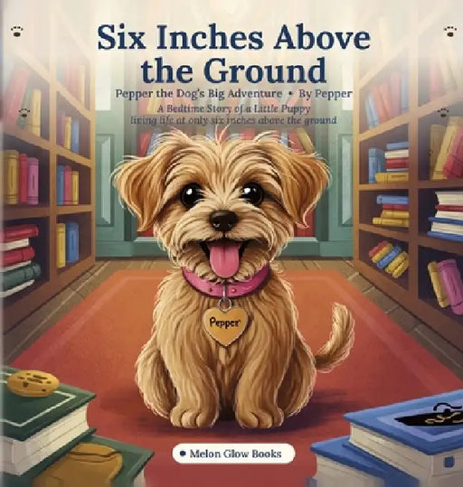 Six Inches Above the Ground: A Bedtime Story of a Little Puppy Living Life at Only Six Inches Above the Ground by Pepper The Dog