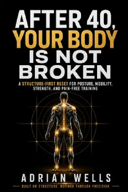 After 40, Your Body Is Not Broken: A Structure-First Reset for Posture, Mobility, Strength, and Pain-Free Training by Adrian Wells