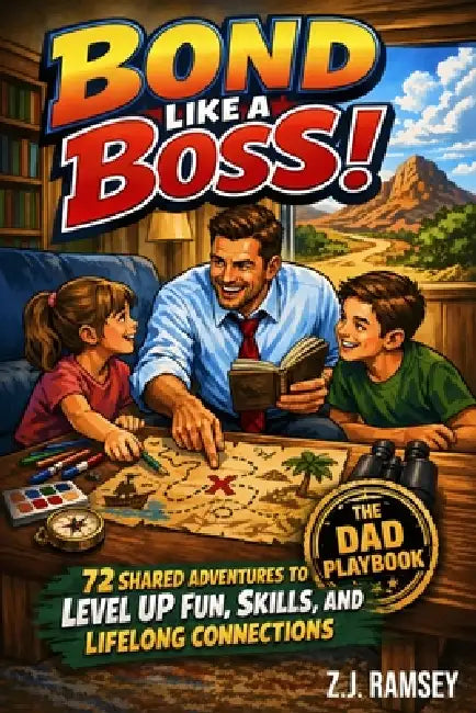 Bond Like a Boss! - The Dad Playbook: 72 Shared Adventures to Level Up Fun, Skills, and Lifelong Connections by Z. J. Ramsey