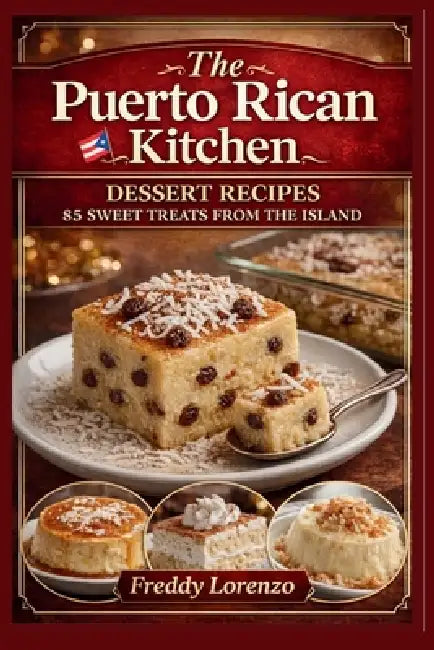 The Puerto Rican Kitchen: Dessert Recipes - 85 Sweet Treats From The Island by Freddy Lorenzo