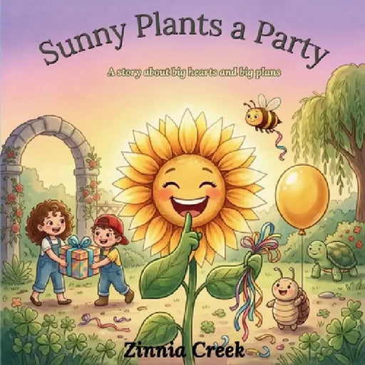 Sunny Plants a Party: A story about big hearts and big plans by Zinnia Creek
