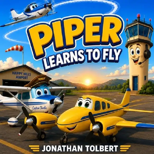 Piper Learns to Fly by Brittany Tolbert, Jonathan Tolbert
