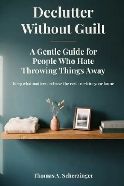 Declutter Without Guilt: A Gentle Guide for People Who Hate Throwing Things Away by Thomas A. Scherzinger
