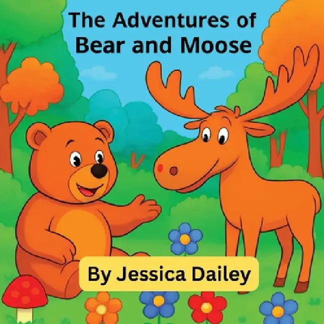 bear and moose by Jessica Dailey