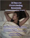 31 Days to Overcoming Insomnia by Williams, Cheryl T.