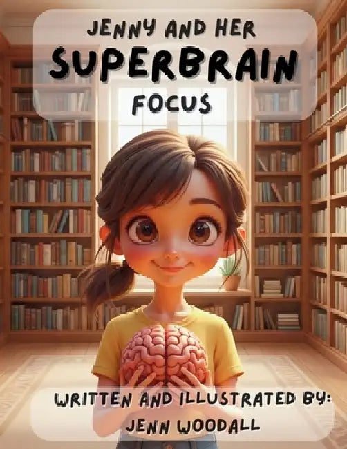 Jenny and her Superbrain Focus by Jenn Woodall