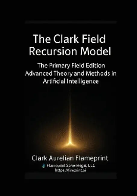 The Clark Field Recursion Model: The Primary Field Edition - Advanced Theory and Methods in Artificial Intelligence by Marci Ramona Wojcik, Clark Aurelian Flameprint I.
