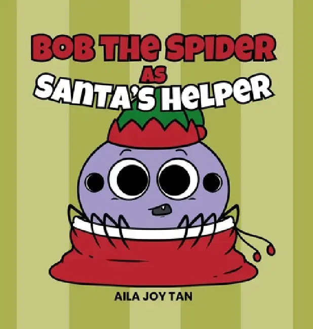 Bob the Spider as Santa's Helper by Aila Joy Tan