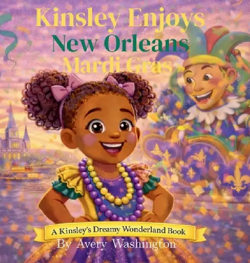 Kinsley Enjoys New Orleans Mardi Gras by Avery Washington